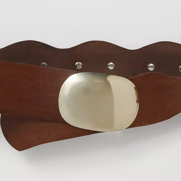 Yoko Hip Belt In Cognac - Picture 2 of 7